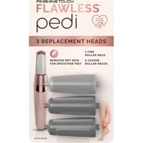 flawless pedi heads replacement.